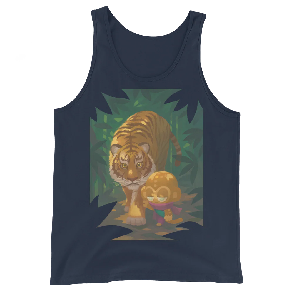 Tiger And Psi Tank Top (Unisex) - Image 5