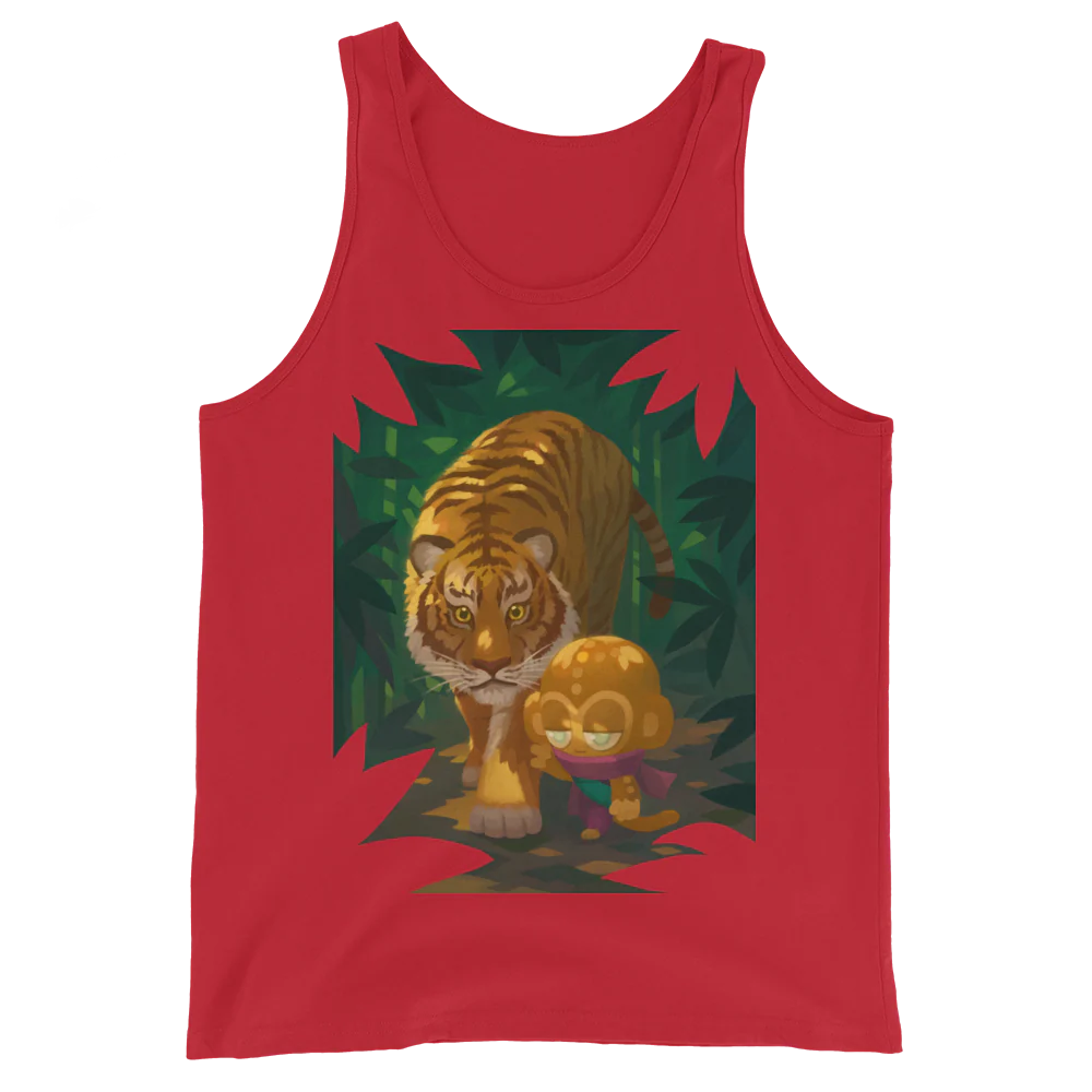 Tiger And Psi Tank Top (Unisex) - Image 6