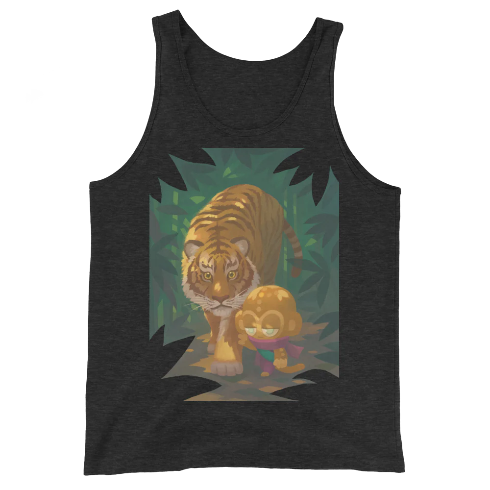 Tiger And Psi Tank Top (Unisex) - Image 7