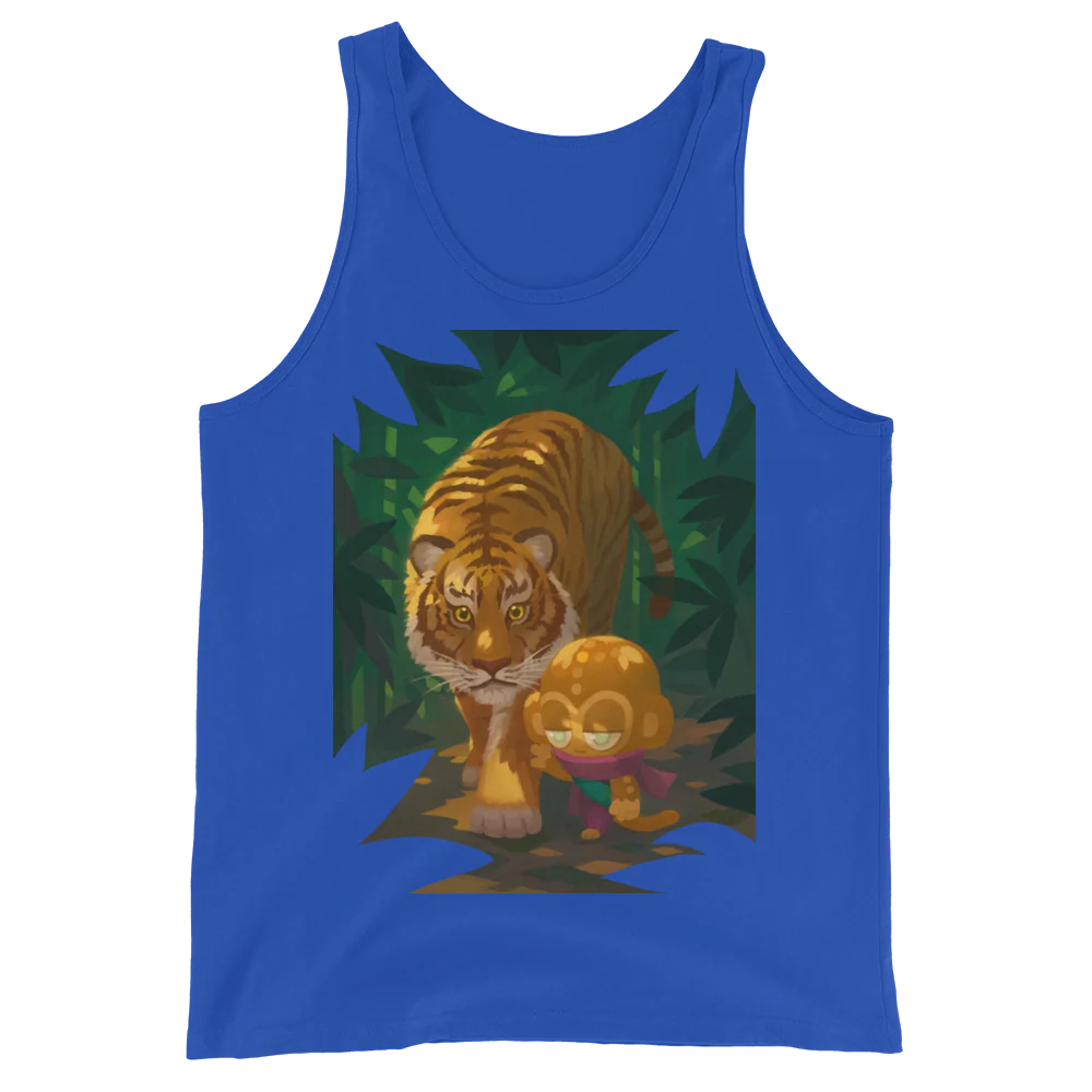 Tiger And Psi Tank Top (Unisex) - Image 8