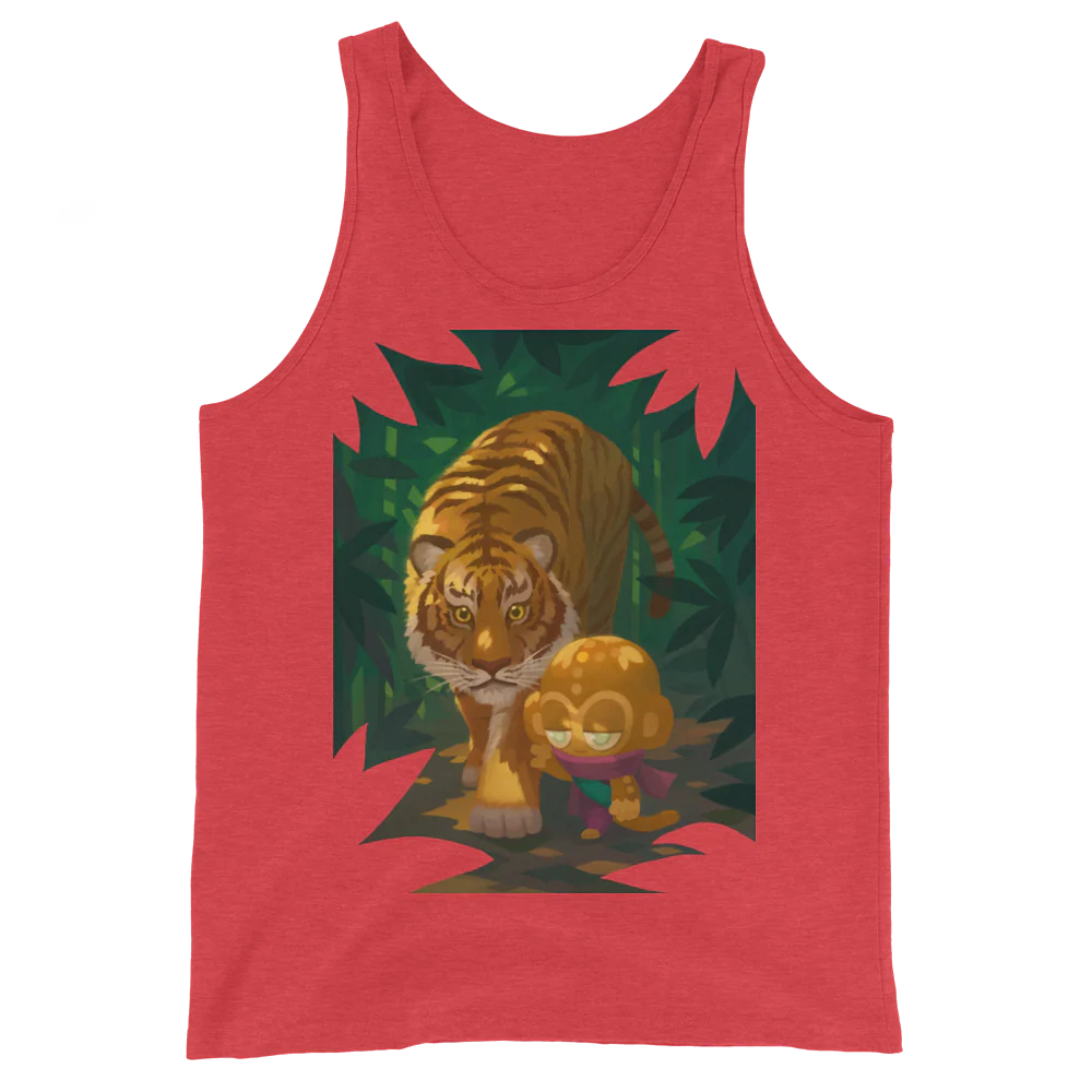 Tiger And Psi Tank Top (Unisex) - Image 9