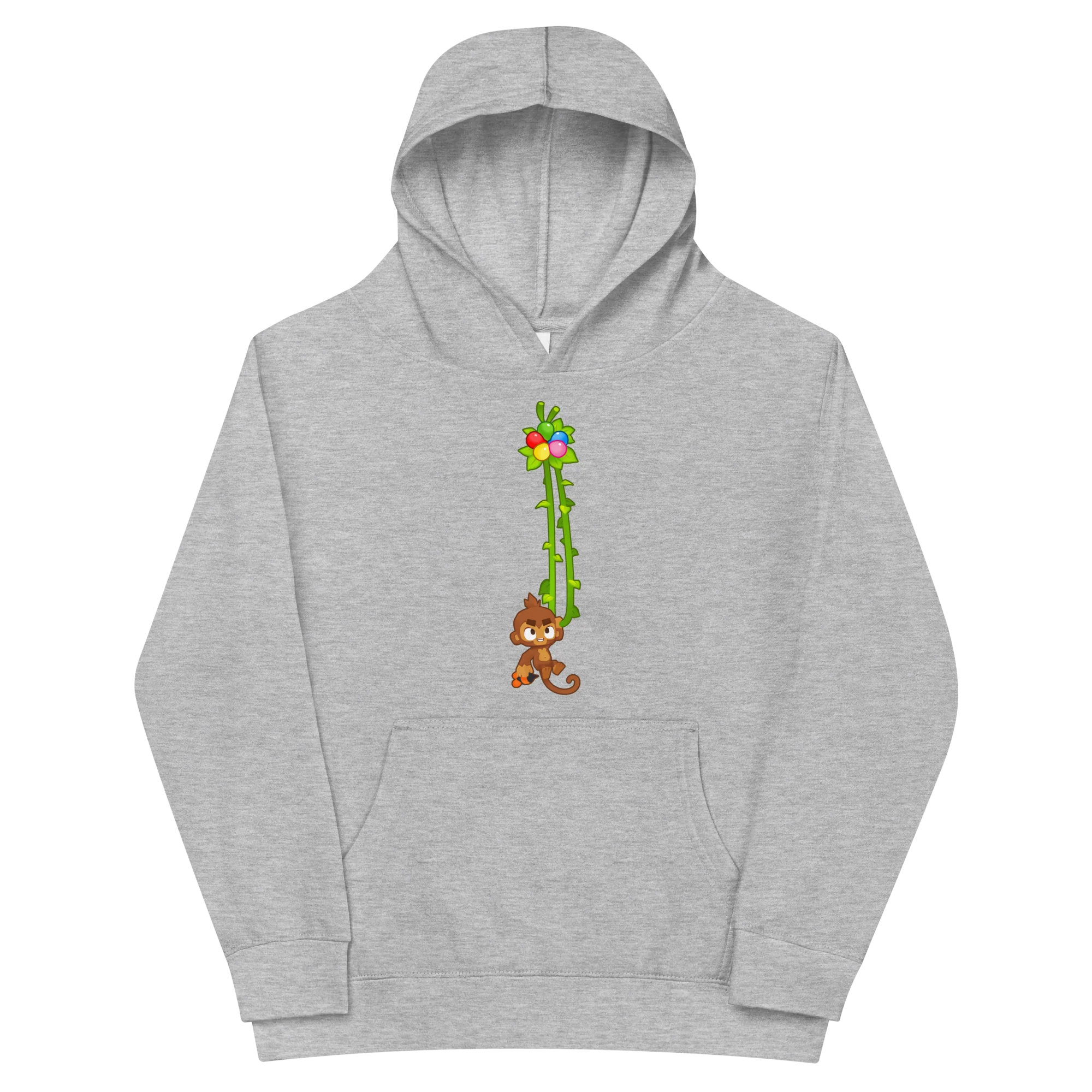 Vine Monkey Fleece Hoodie (Kids/Youth)