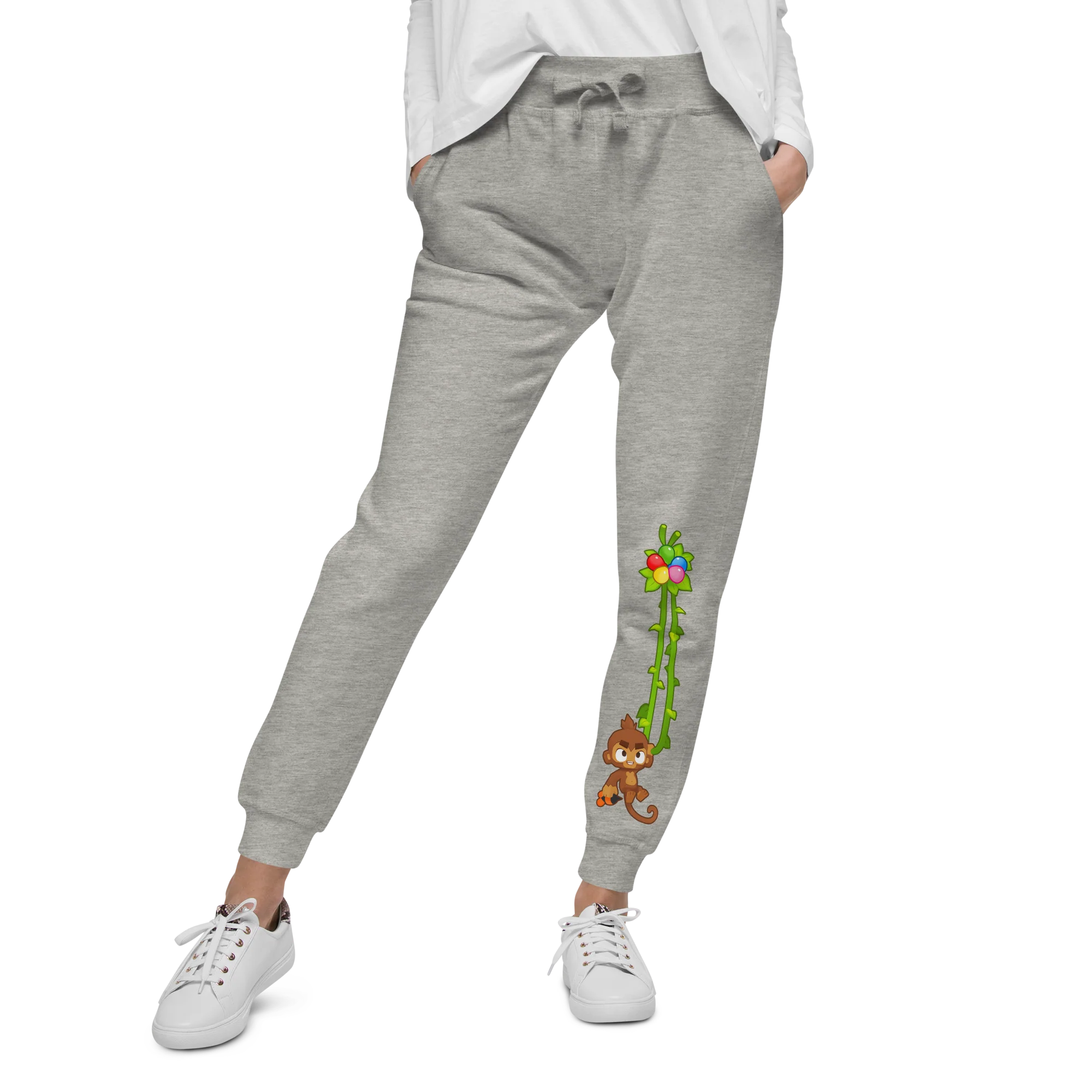 Vine Monkey Fleece Sweatpants (Unisex) - Image 13