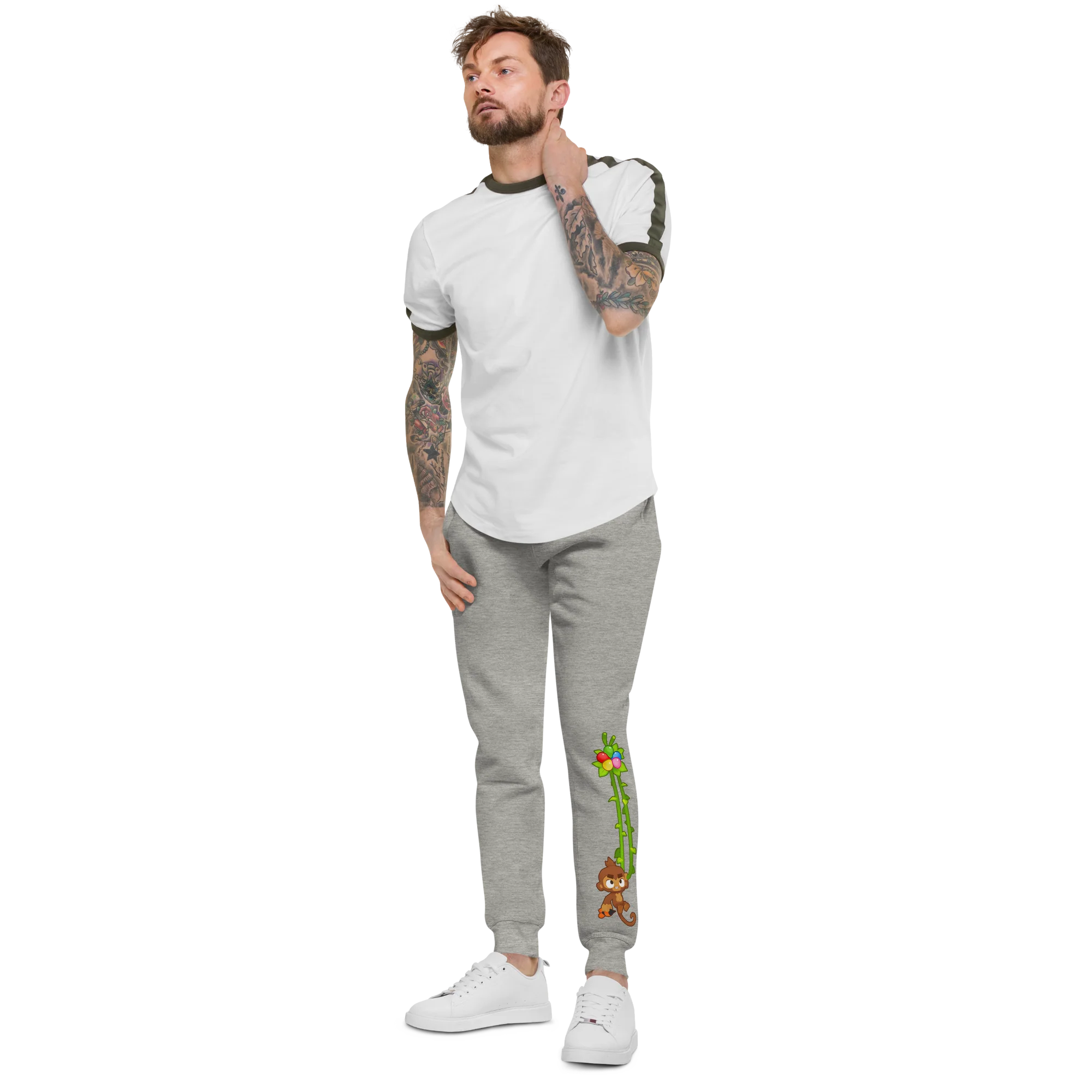 Vine Monkey Fleece Sweatpants (Unisex) - Image 20