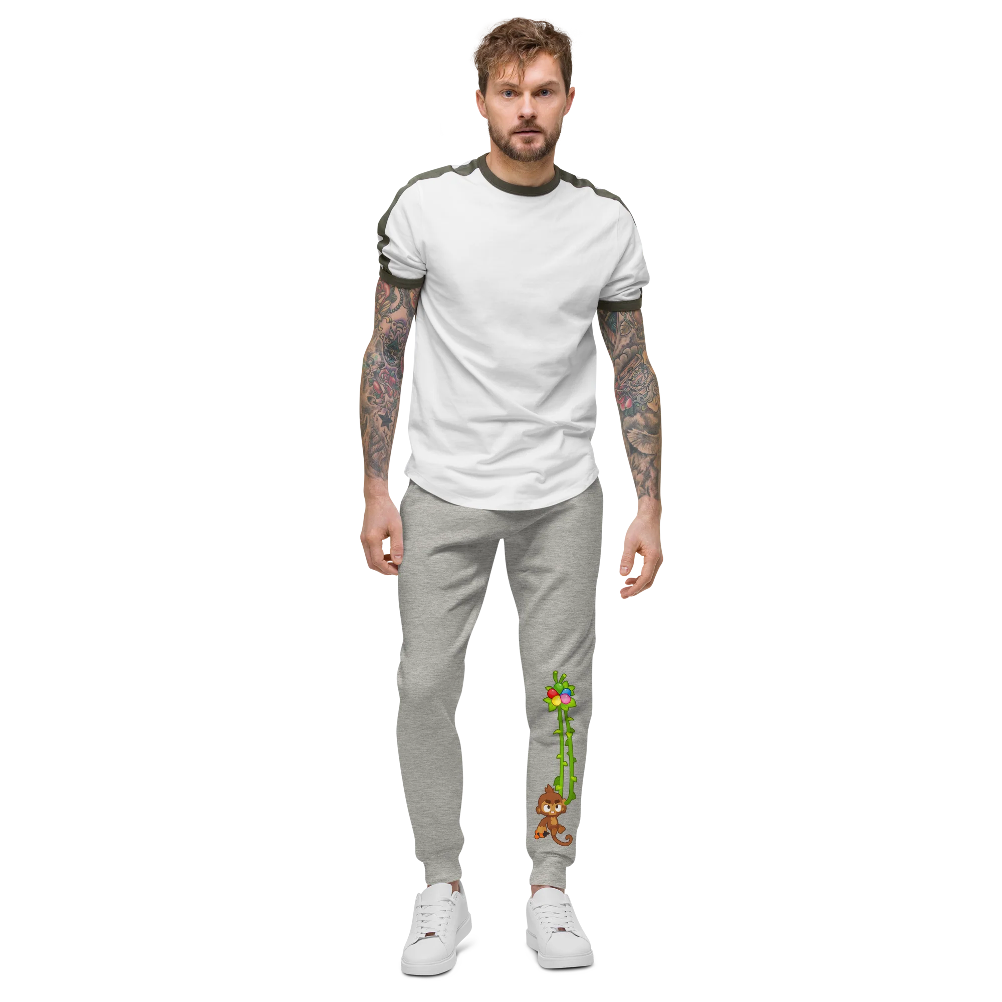 Vine Monkey Fleece Sweatpants (Unisex) - Image 25