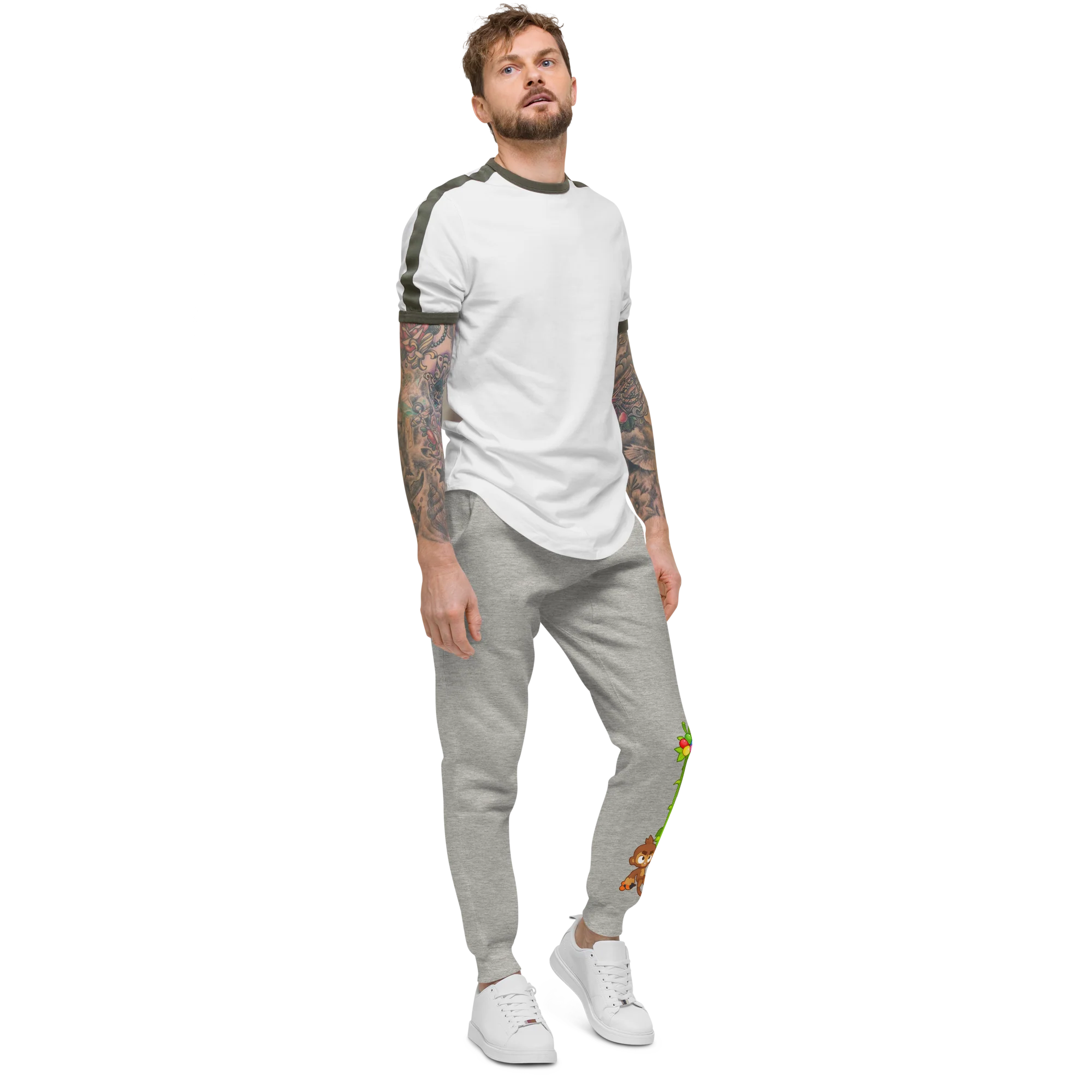 Vine Monkey Fleece Sweatpants (Unisex) - Image 26