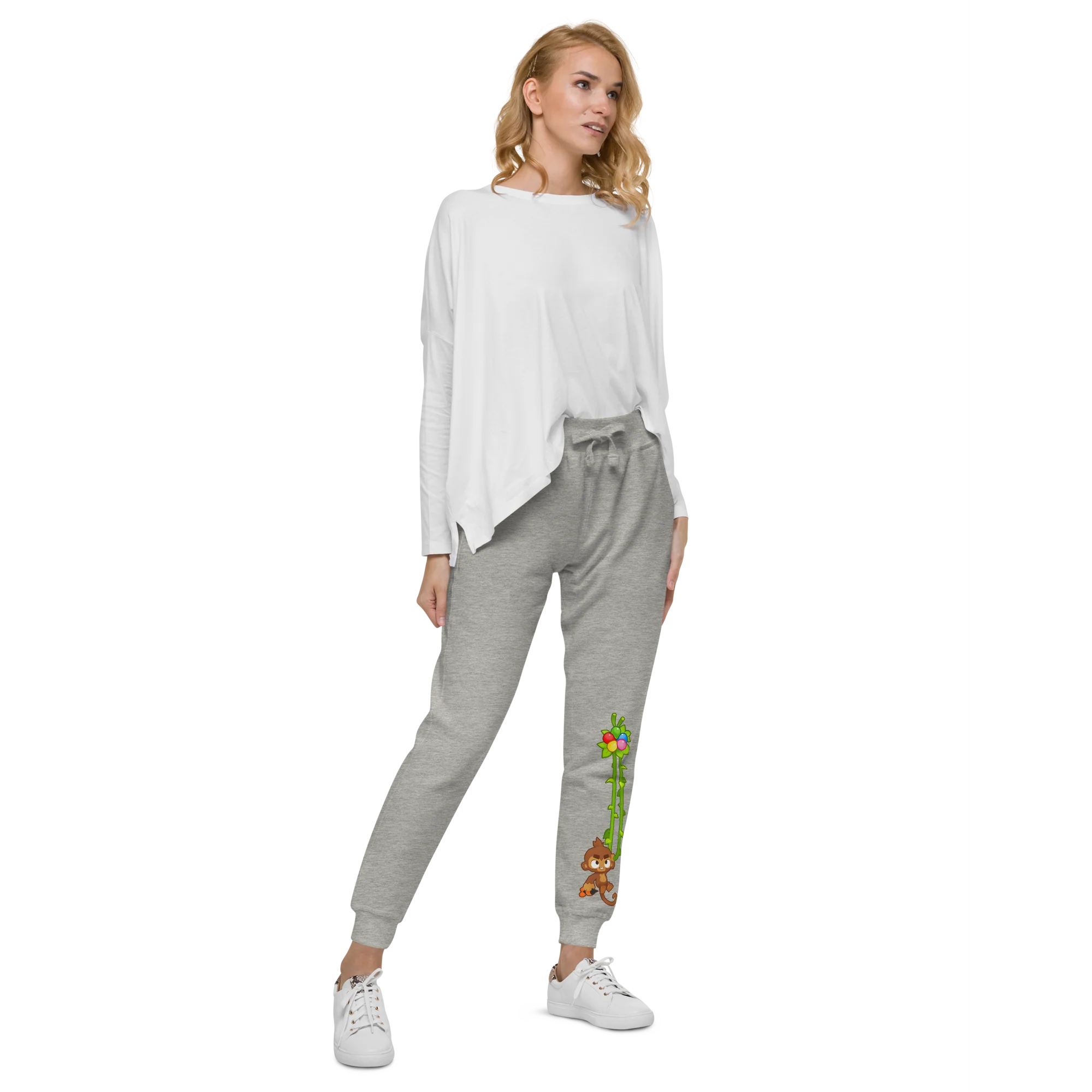 Vine Monkey Fleece Sweatpants (Unisex) - Image 29