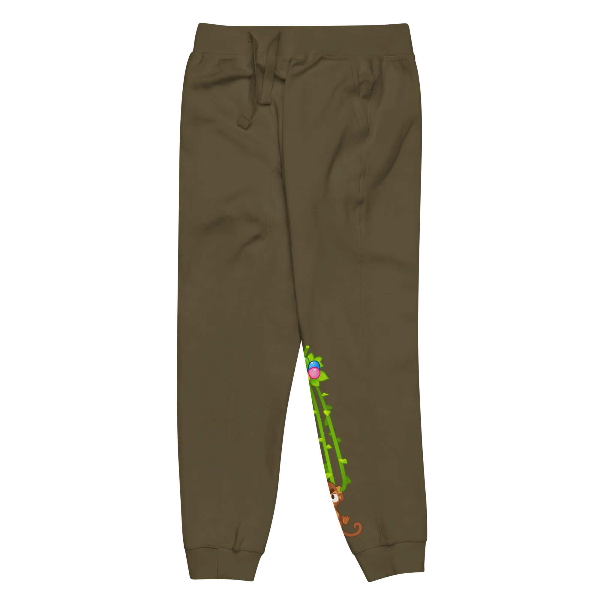 Vine Monkey Fleece Sweatpants (Unisex) - Image 41
