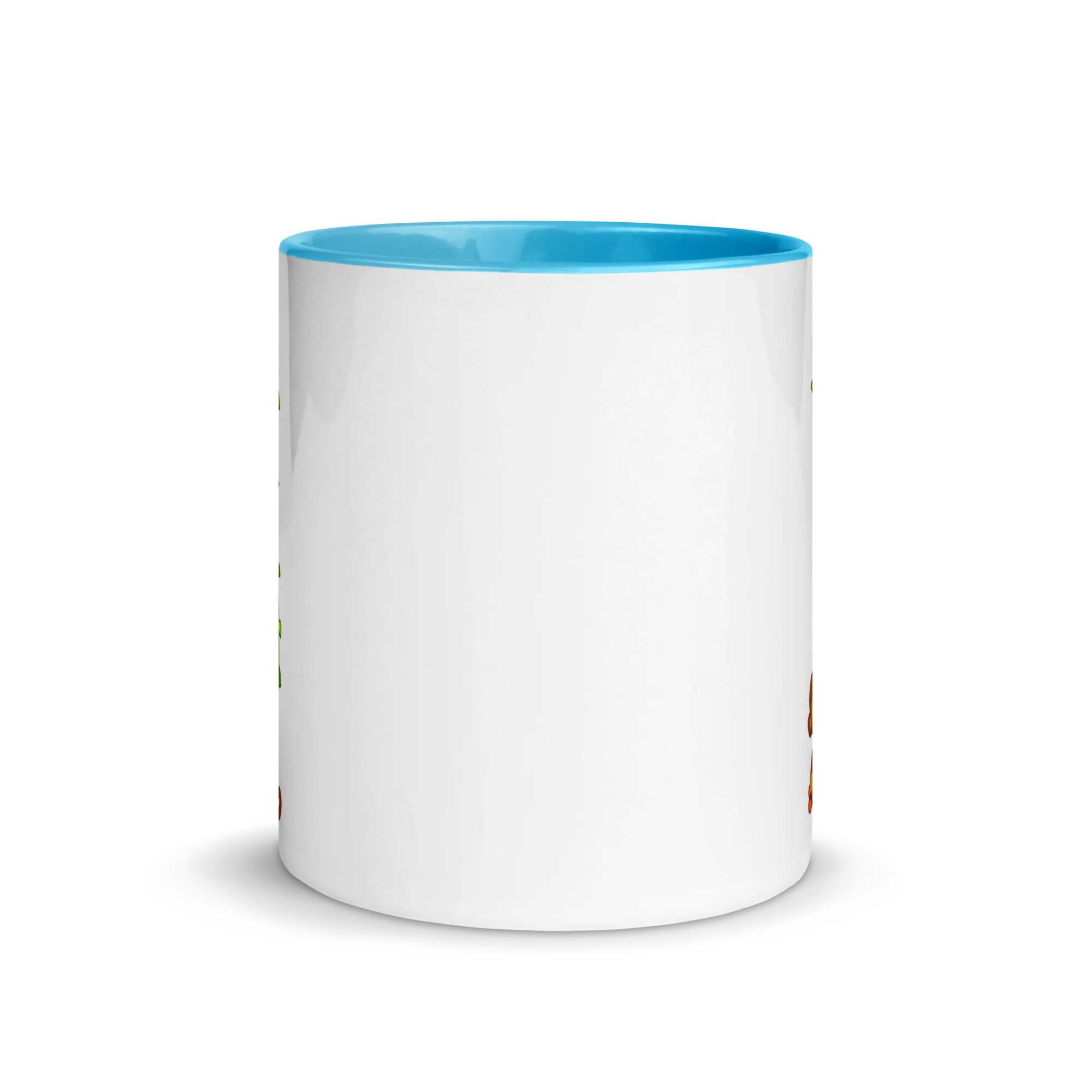 Vine Monkey Mug with Color Inside - Image 11