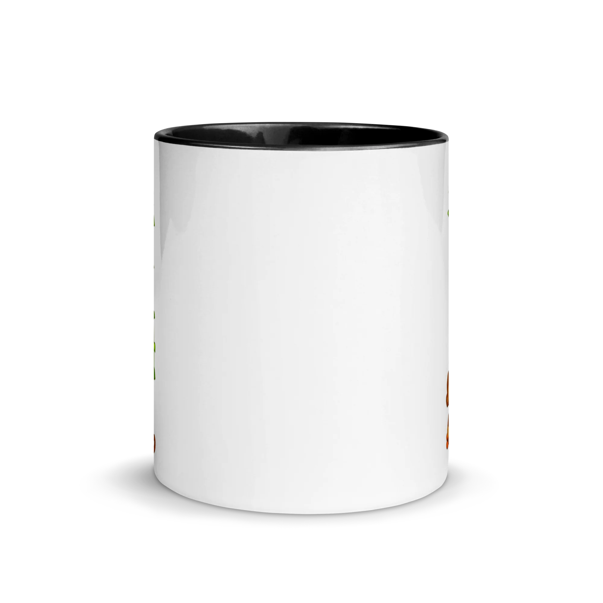 Vine Monkey Mug with Color Inside - Image 3