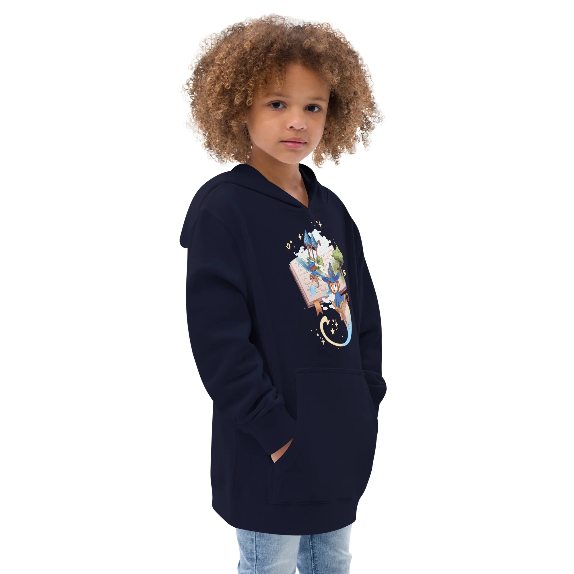 Wizard's Journey Fleece Hoodie (Kids/Youth) - Image 10