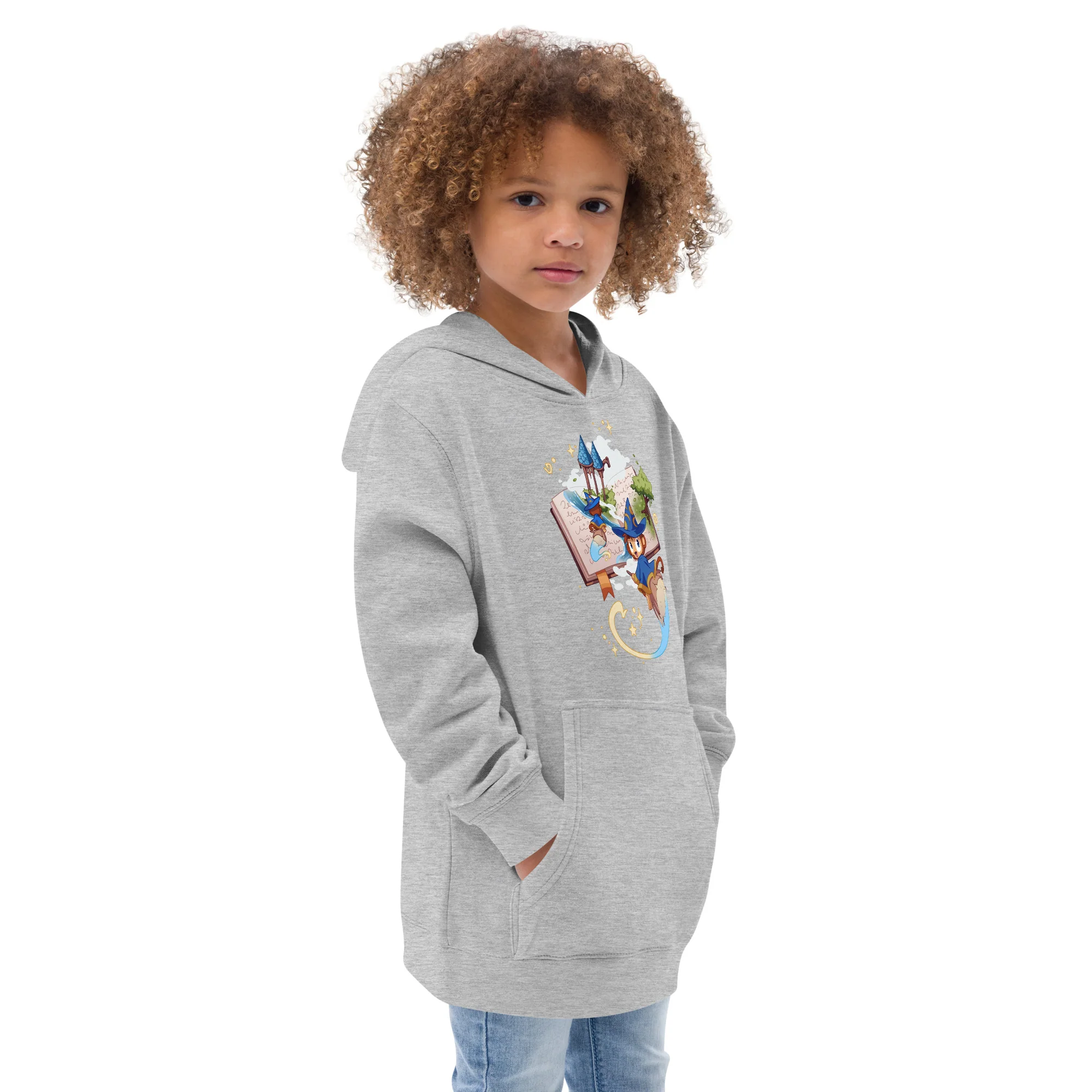 Wizard's Journey Fleece Hoodie (Kids/Youth) - Image 12