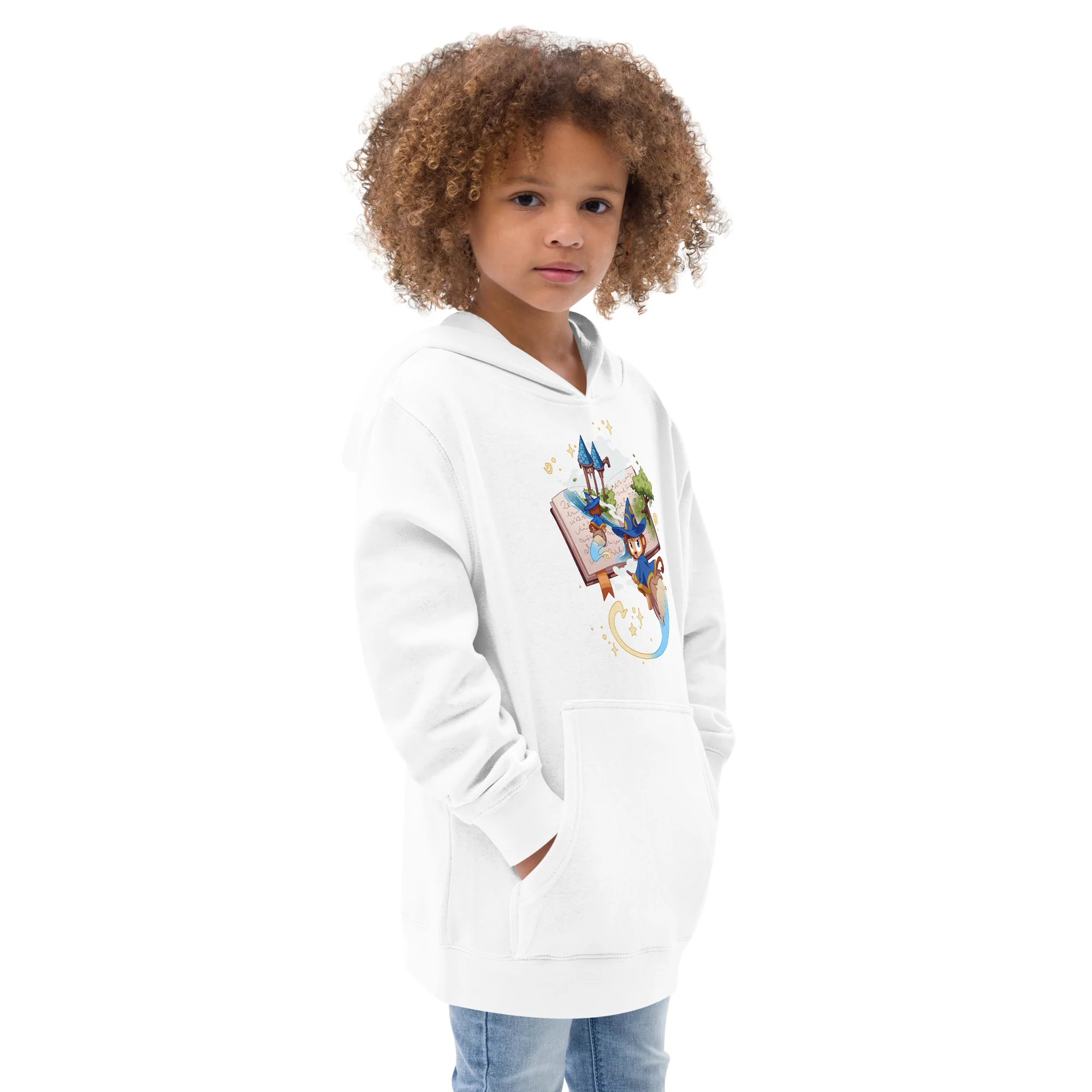 Wizard's Journey Fleece Hoodie (Kids/Youth) - Image 13