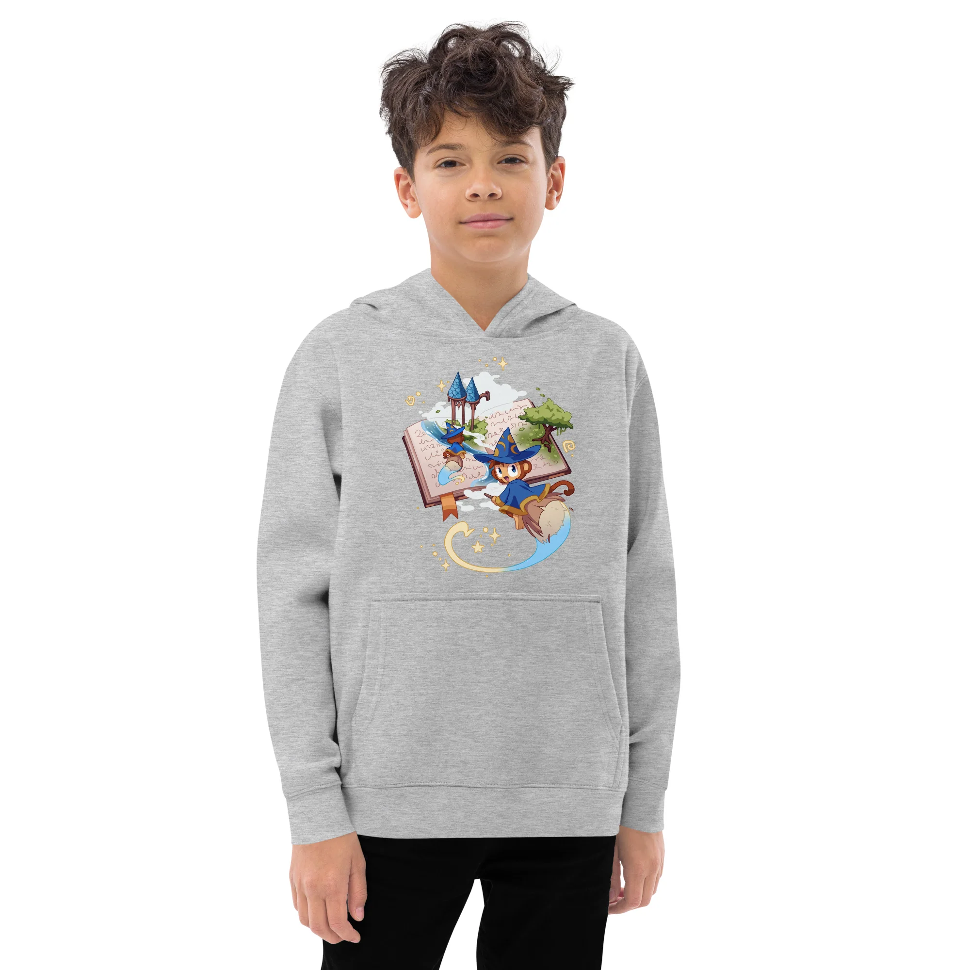 Wizard's Journey Fleece Hoodie (Kids/Youth) - Image 6