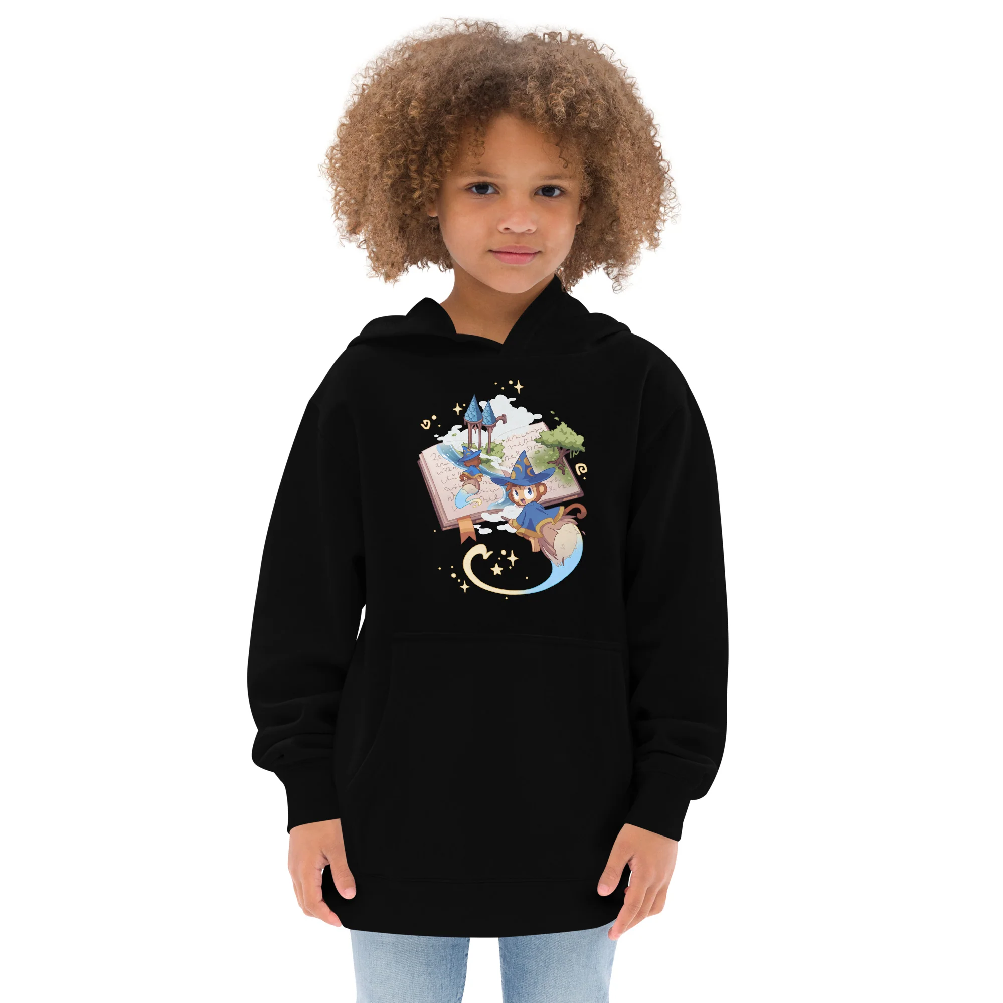 Wizard's Journey Fleece Hoodie (Kids/Youth) - Image 7