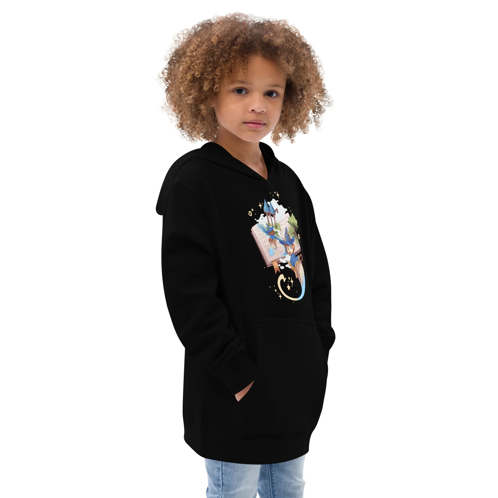 Wizard's Journey Fleece Hoodie (Kids/Youth) - Image 8