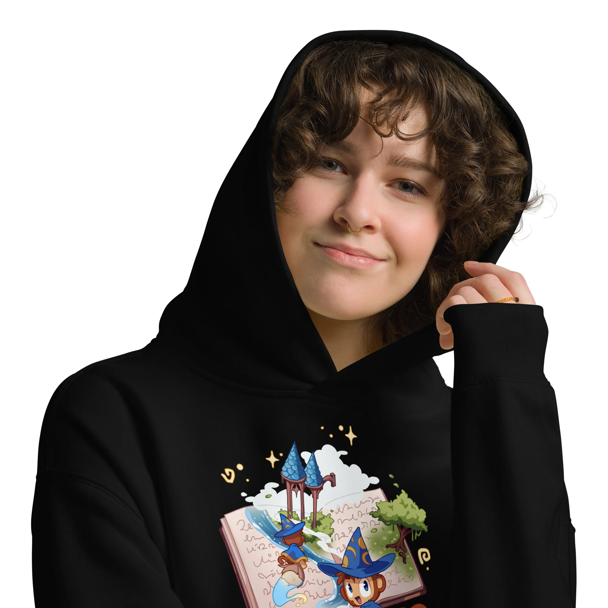 Wizard's Journey Premium Oversized Hoodie (Unisex) - Image 10