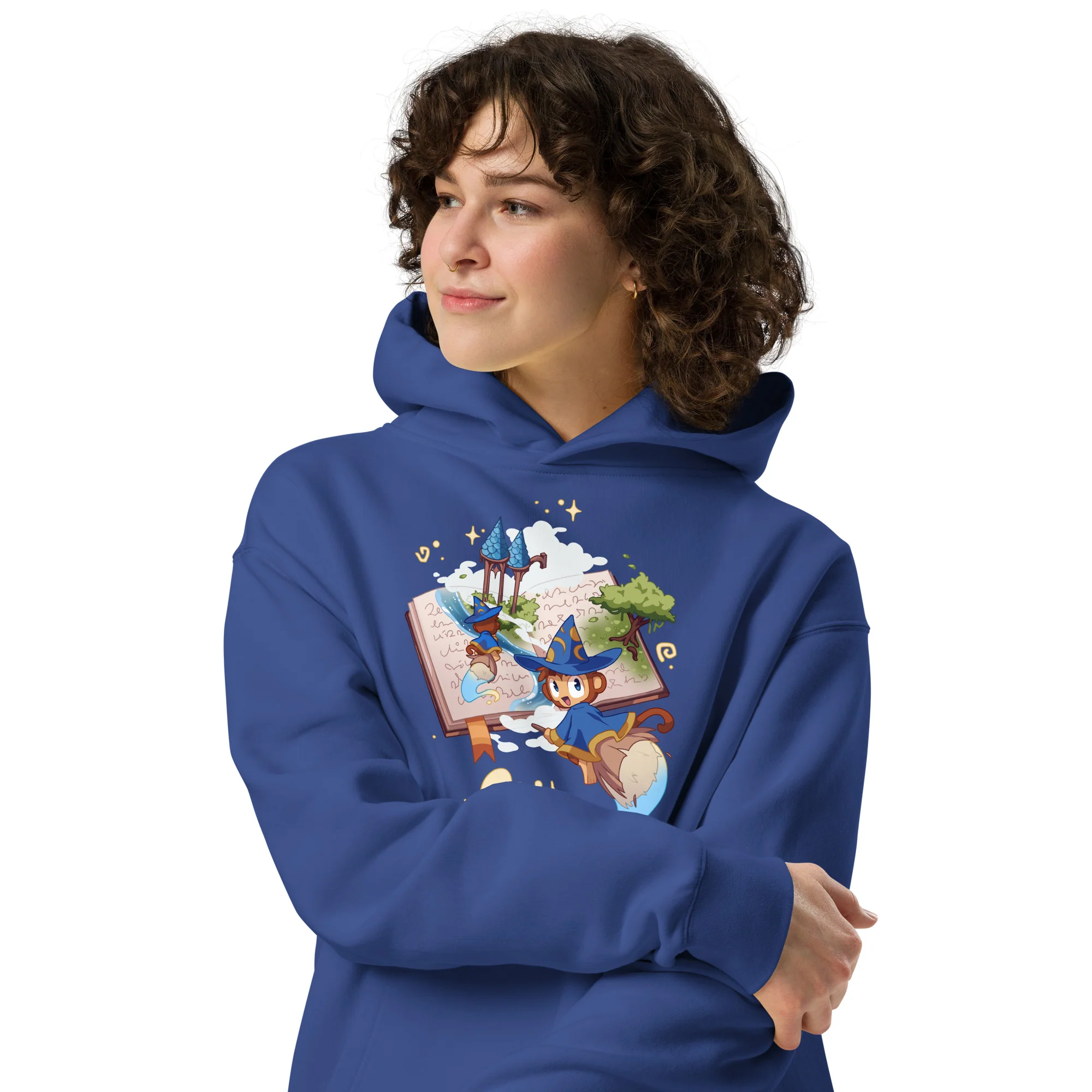 Wizard's Journey Premium Oversized Hoodie (Unisex) - Image 12