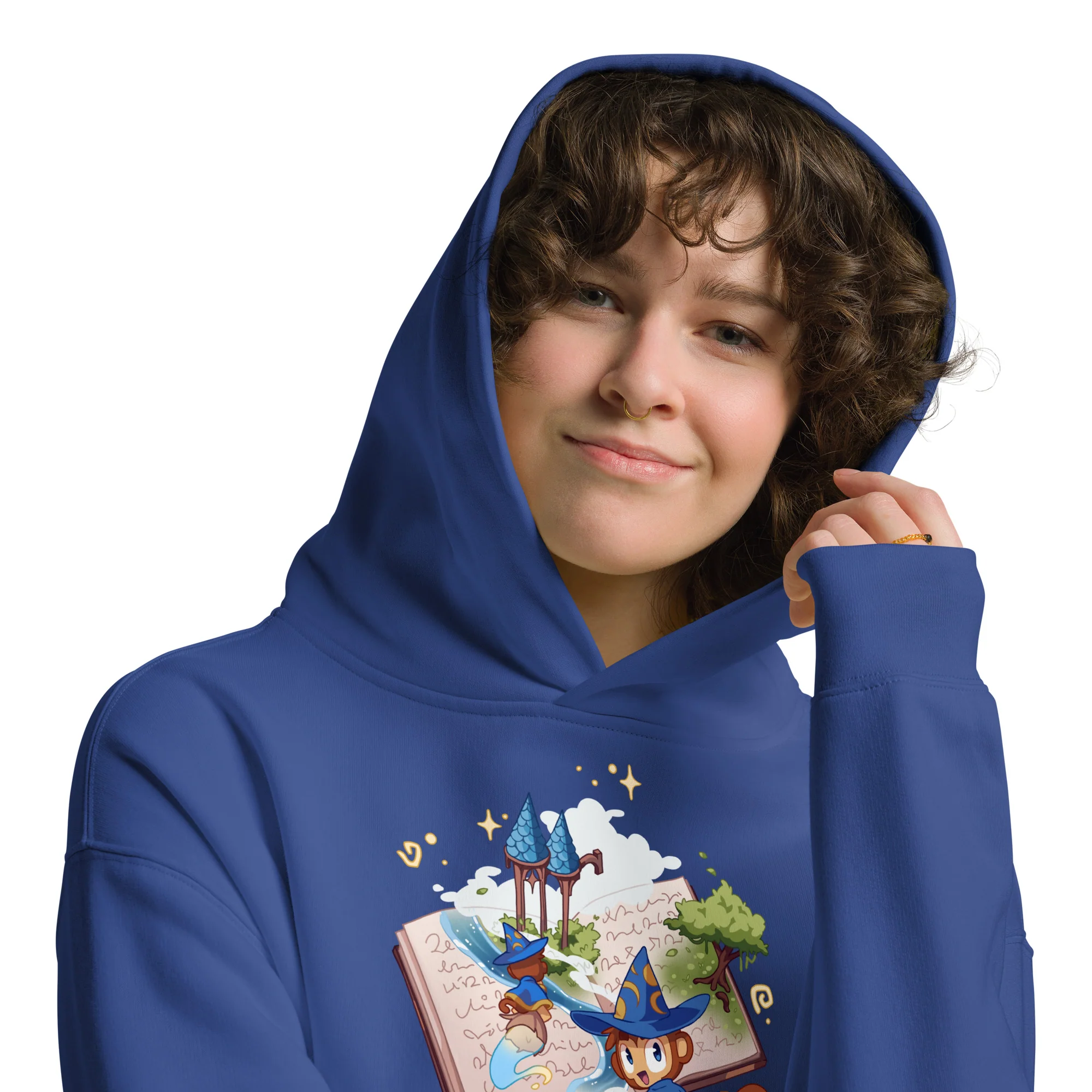 Wizard's Journey Premium Oversized Hoodie (Unisex) - Image 13
