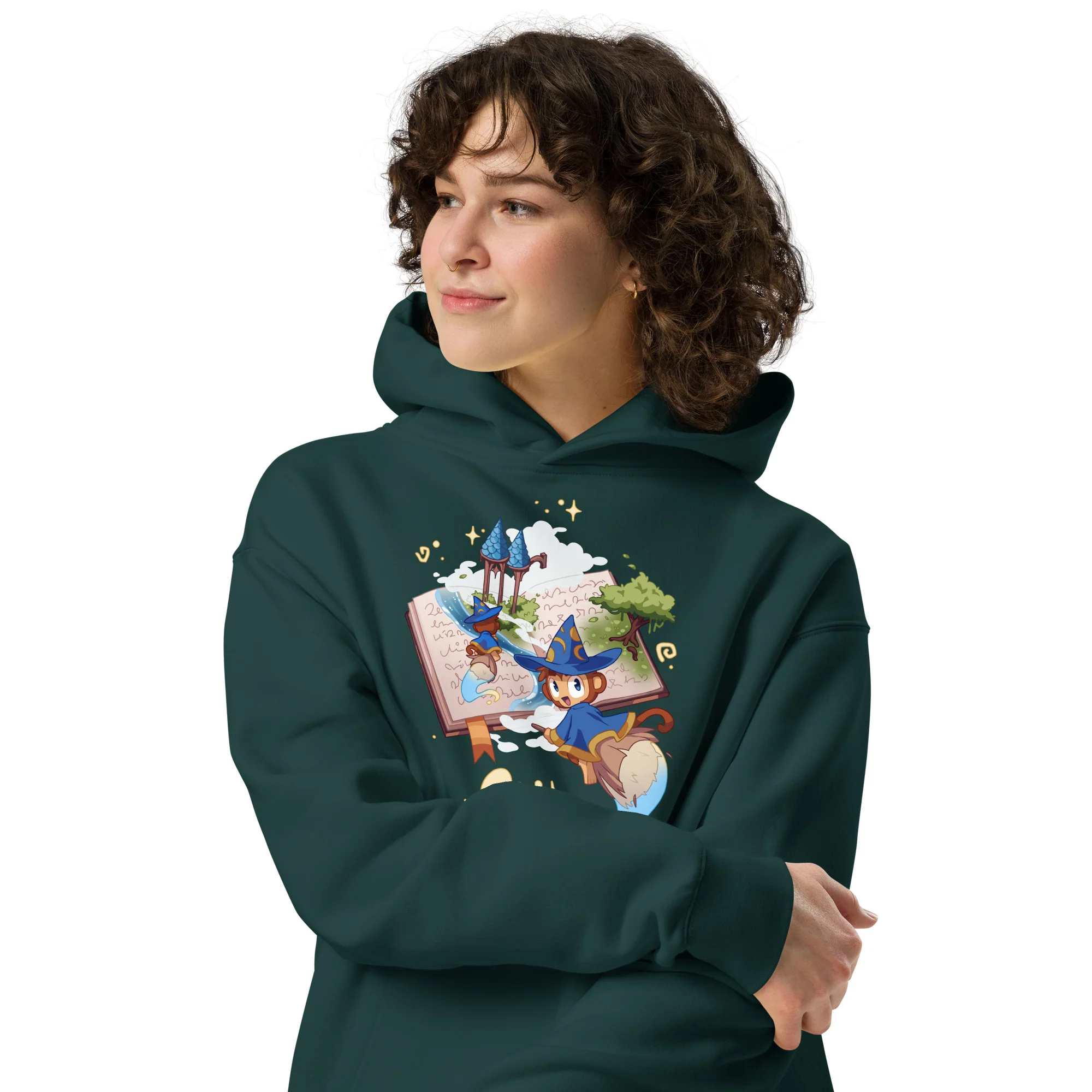 Wizard's Journey Premium Oversized Hoodie (Unisex) - Image 14