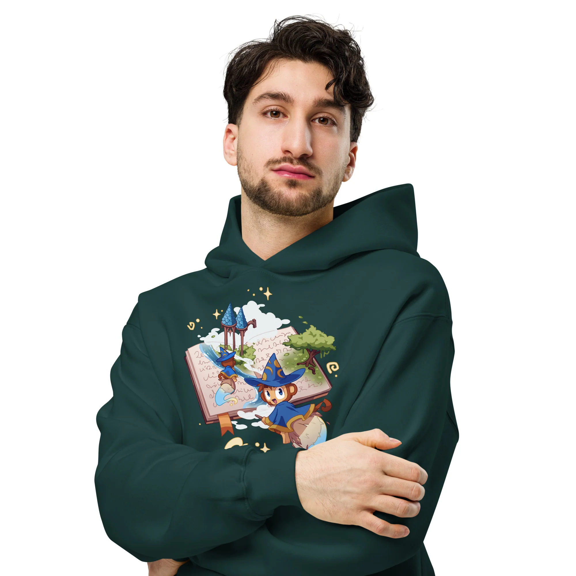 Wizard's Journey Premium Oversized Hoodie (Unisex) - Image 15