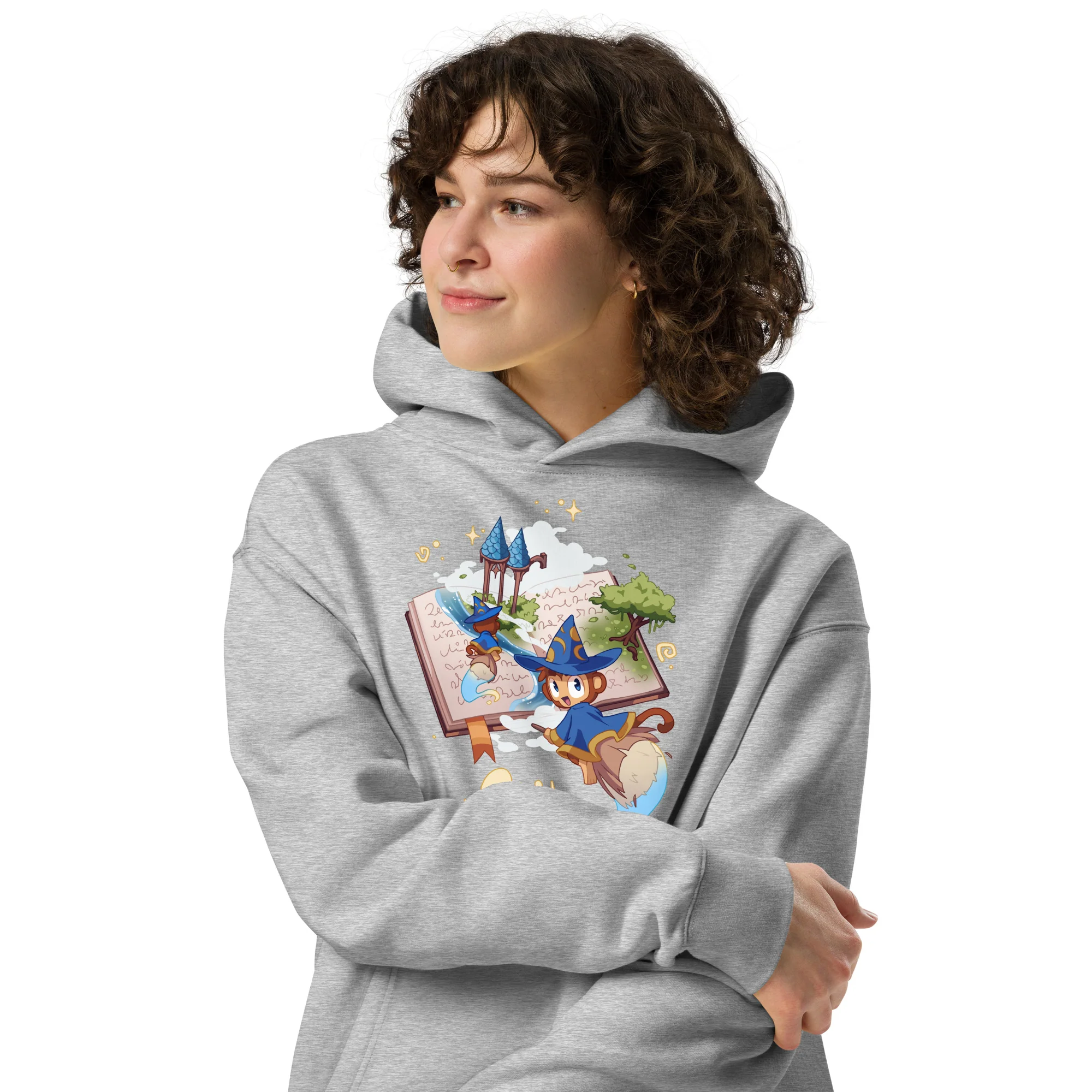 Wizard's Journey Premium Oversized Hoodie (Unisex) - Image 17