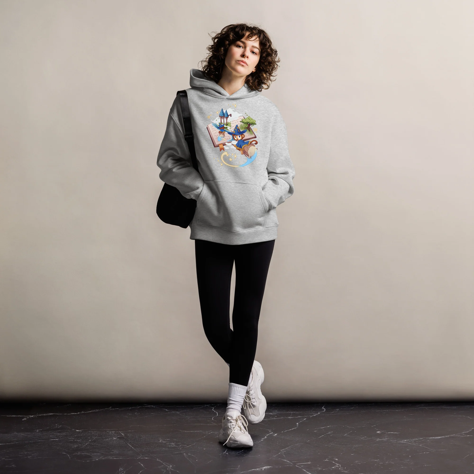 Wizard's Journey Premium Oversized Hoodie (Unisex) - Image 6