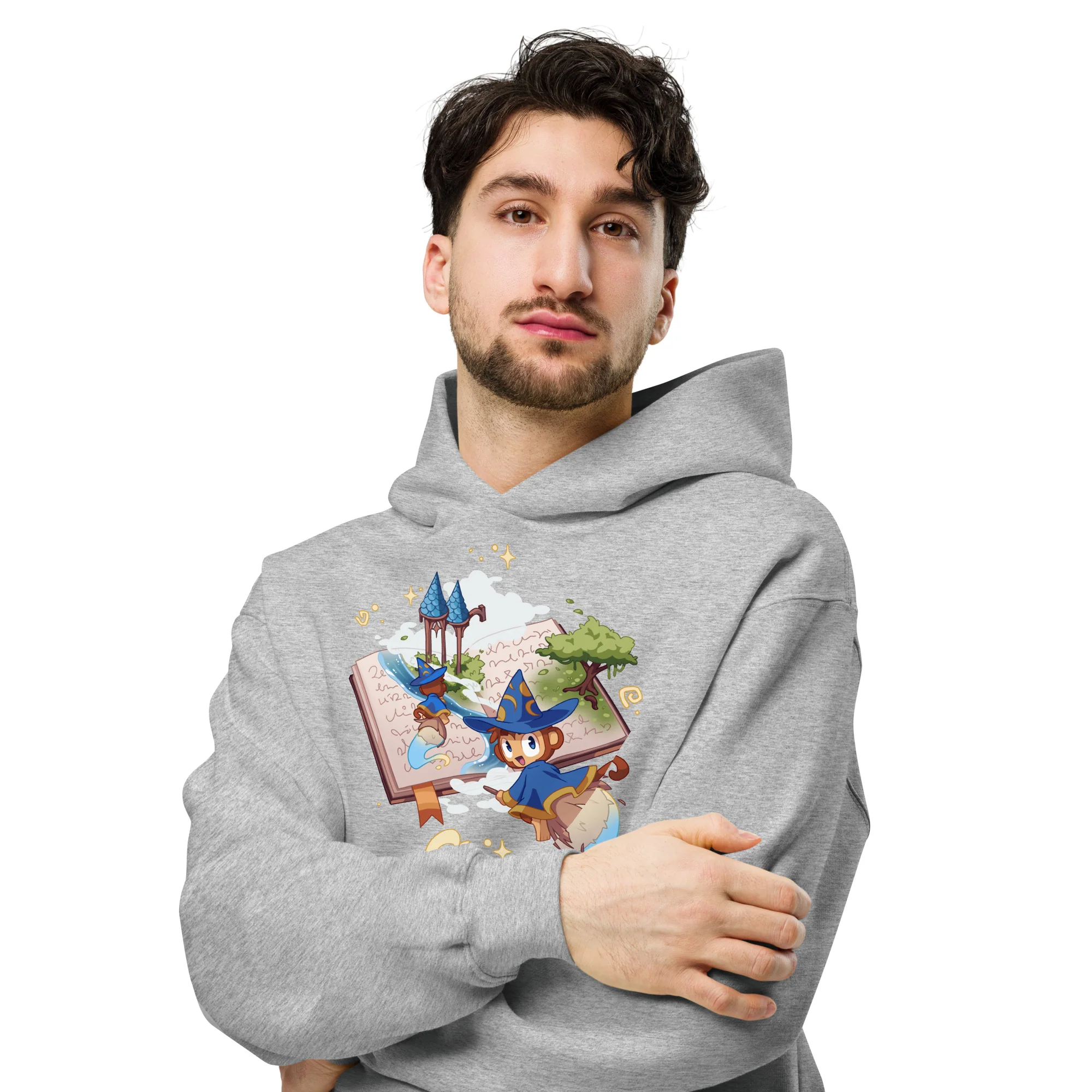 Wizard's Journey Premium Oversized Hoodie (Unisex) - Image 7