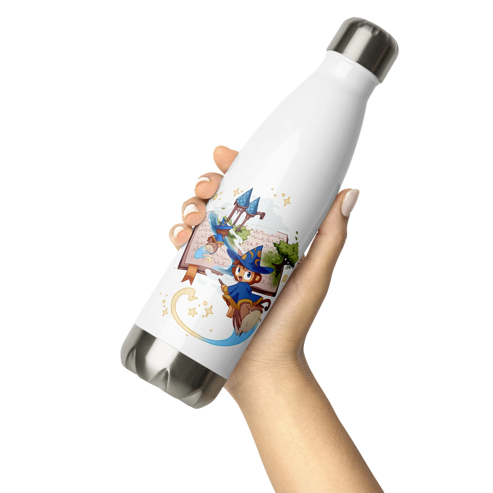 Wizard's Journey Stainless Steel Water Bottle - Image 3